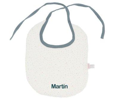 Bavaglio Personalizzabile Rainbow Dots Blu