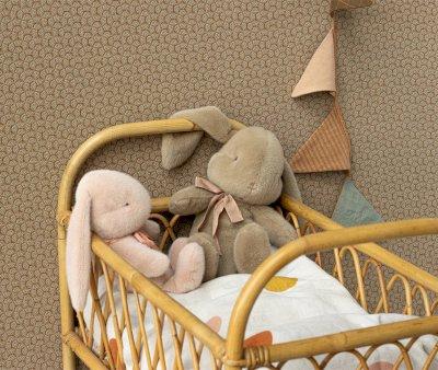 Lapin en Peluche Dusty Brown Medium