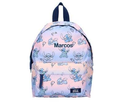 Stitch Simply Kind Children's Backpack Personalised