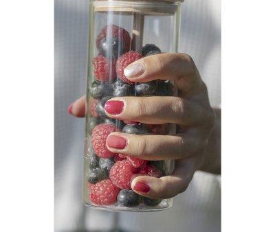 Water-Based Raspberry Nail Polish