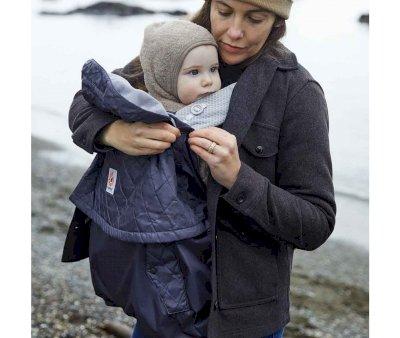 Mochila Portabeb Ergobaby  Gris Perla + Funda de Invierno de REGALO