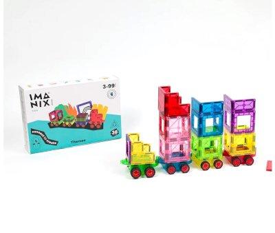 Imanix Electronics Cars Train 38 pezzi
