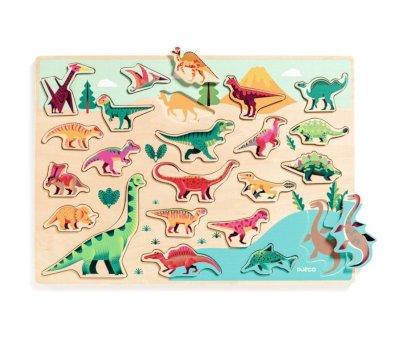 Encajable Puzzle Dinosaurios