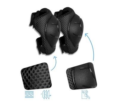 Pack Protezione Skate Black