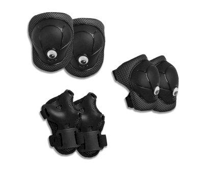 Pack Protezione Skate Black