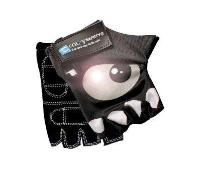Guantes Black con Ojos Reflectantes