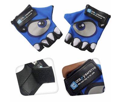 Guantes Blue con Ojos Reflectantes