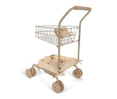 Carrello Spesa Bambole Ma Grande Cerise Pink Glitter