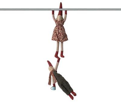 Duende Pixy Chica Vestido Rojo T1