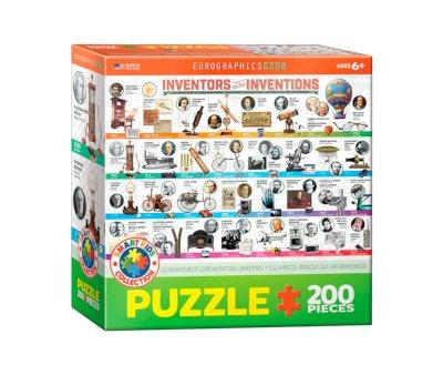 Puzzle Inventors and Their Inventions 200 Pieces