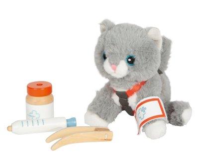 Cat with Carrier Bag and Care Set
