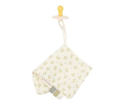 Chupetero / Doudou Muselina Blueberry Leaves