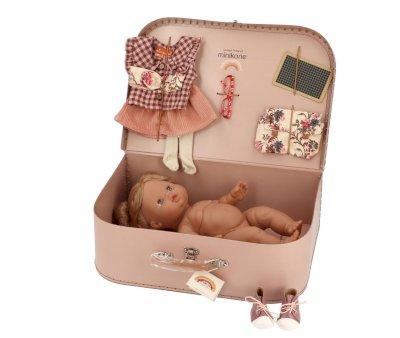 Valigetta Vintage Emile & Ida con Bambola Gordis e Accessori Back to School