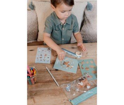 Set Estuche y Material Escolar Forest Friends