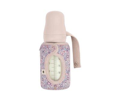 Bibero de vidro BIBS Blush 110ml + tampa pequena