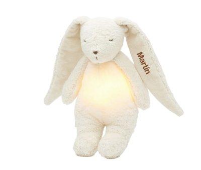 Coniglio Moonie Organico Luce Suoni Polar Natur Personalizzabile