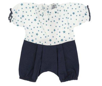Pagliaccetto Bambole Soft Popeline Blu/Stelline