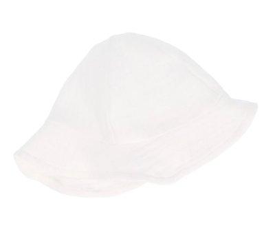 Chapeau Bambula Blanc pour Poupe
