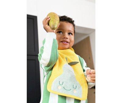 Bavoir ponge Lola Lemon Personnalisable