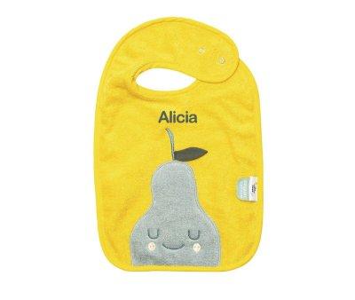 Bavoir ponge Pedro Pear Personnalisable