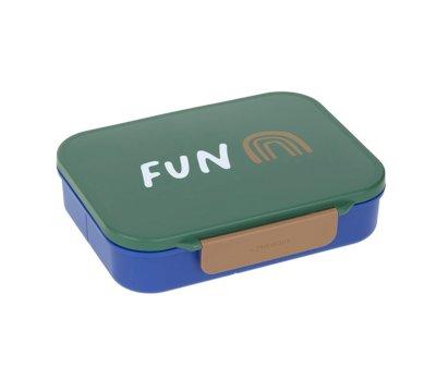 Caja de Almuerzo Compartimentos Bento Rainbow Green