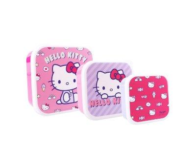 3 Hello Kitty Fresh Bites Lunch Boxes