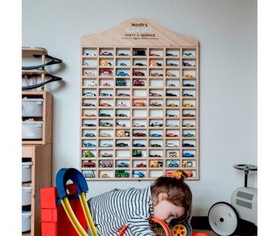 Estantera Madera para Coches de Juguete Grande