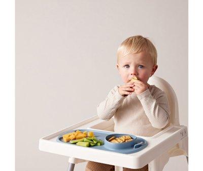 Bandeja Silicona Roll + Go con Cuchara Ocean