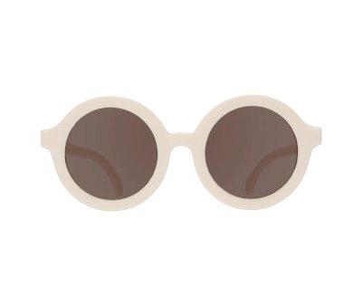 Sunglasses (0-2) Flexible Euro Round Sweet Cream