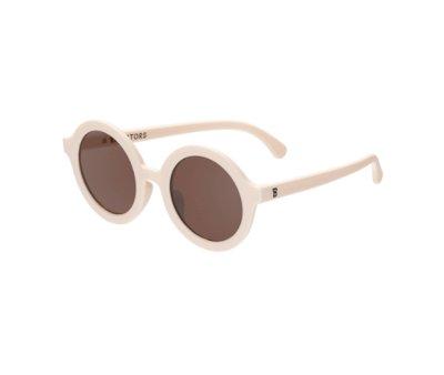 Sunglasses (0-2) Flexible Euro Round Sweet Cream