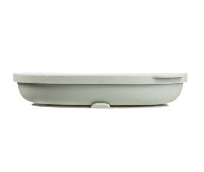 Plato de Silicona con Tapa Sage