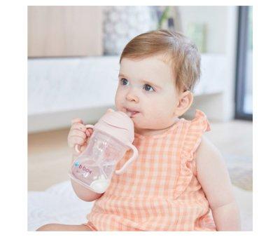 Taza con Pajita Flexible Blush