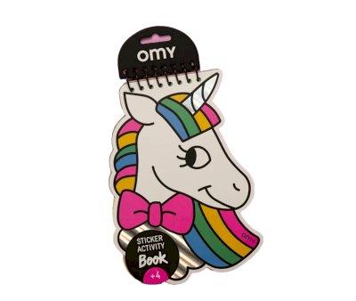 Libro Attivit OMY Unicorns + Stickers