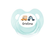 Chupete Personalizado Retro Vintage Cars