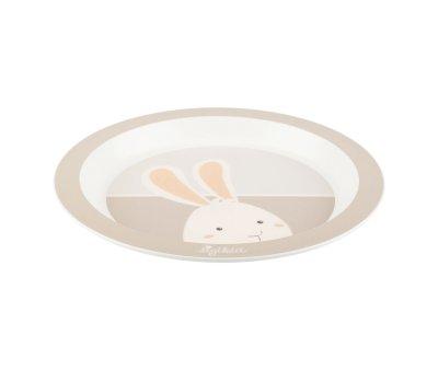 Piatto per Bambini Rabbit Beige