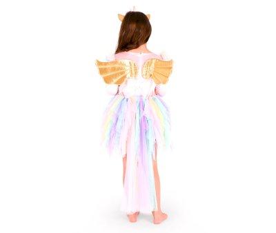 Fato de Unicrnio Pastel 6-8 anos
