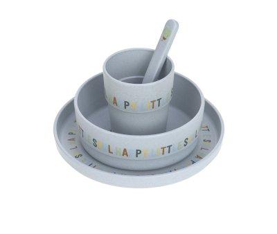 Vajilla Infantil 4 Piezas Happy Fruits Lemon