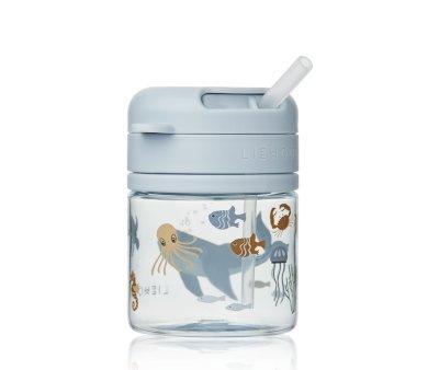 Vaso Tritn Con Pajita Pavia 280 ml Sea Creature / Sandy