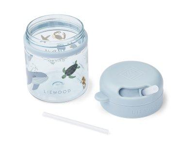 Vaso Tritn Con Pajita Pavia 280 ml Sea Creature / Sandy