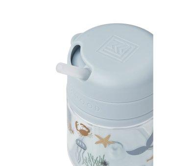 Vaso Tritn Con Pajita Pavia 280 ml Sea Creature / Sandy