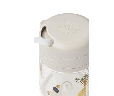 Gobelet en Tritan avec Paille Pavia 280 ml All Together/Sandy