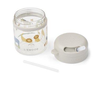 Gobelet en Tritan avec Paille Pavia 280 ml All Together/Sandy