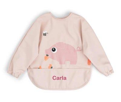 Bavaglio con Maniche Tiny Farm Powder Personalizzabile