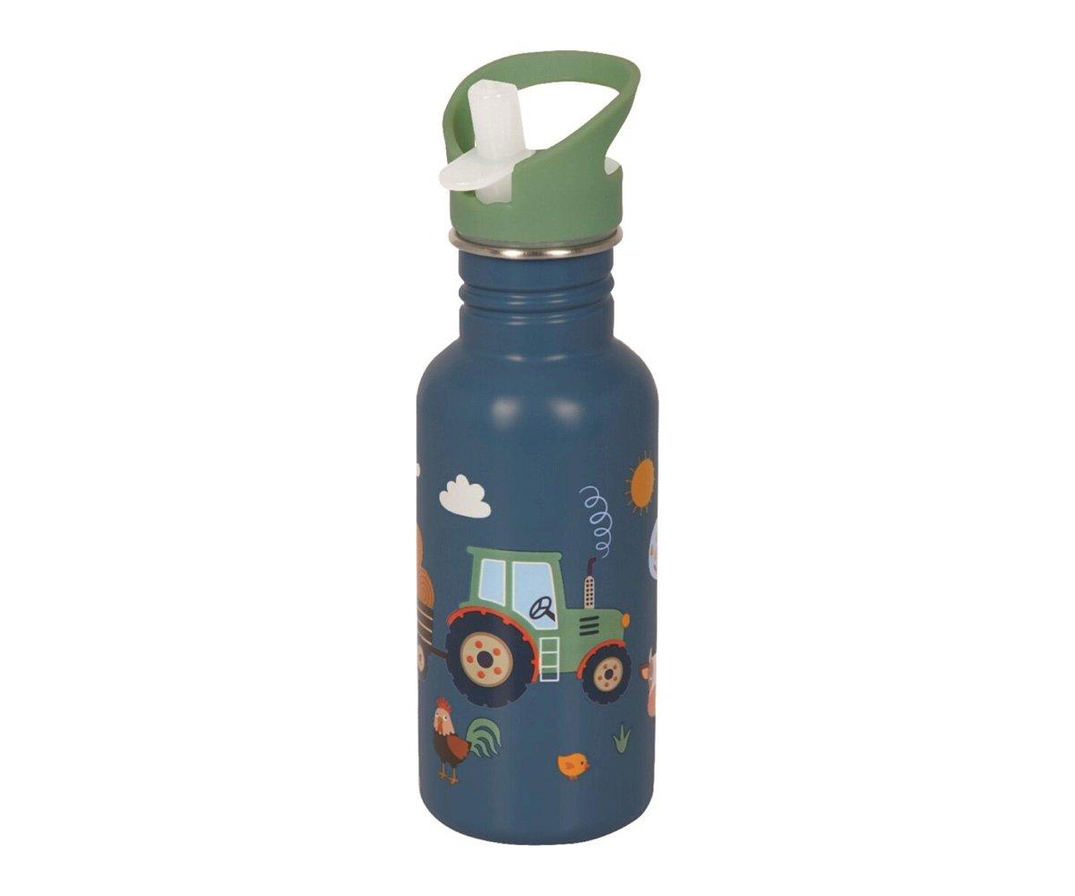 Borraccia Acciaio Farm When I Grow Up Blue 500ml