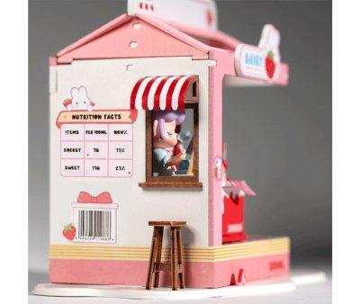 Maqueta en Miniatura Strawberry Milk Box