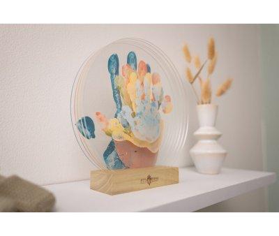 Marco Transparente Colores Familiares