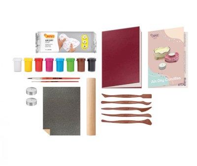 Kit de artesanato DIY para fazer Porta-velas