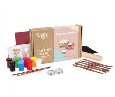 Kit de artesanato DIY para fazer Porta-velas
