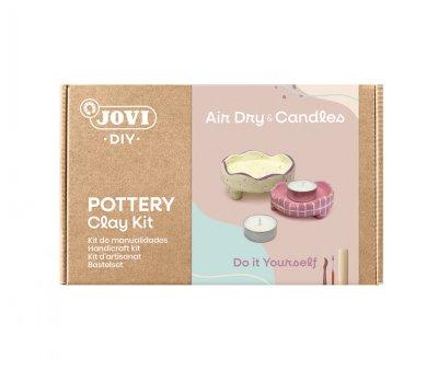 Kit de artesanato DIY para fazer Porta-velas