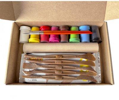 Kit de artesanato DIY para fazer Porta-velas